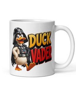 Duck Vader Mug Quack-tastic Sips for Real Space Wars Lads