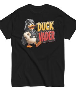 Duck Vader T-shirt – Duck Side of the Force Space Wars
