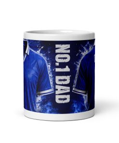 Everton FC Number 1 Dad Mug Fathers Day Dad Birthday Mug