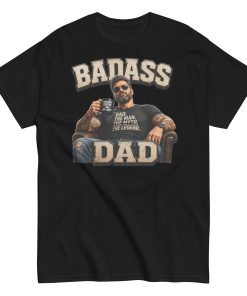 Bad Ass Dad T-shirt Men’s classic tee
