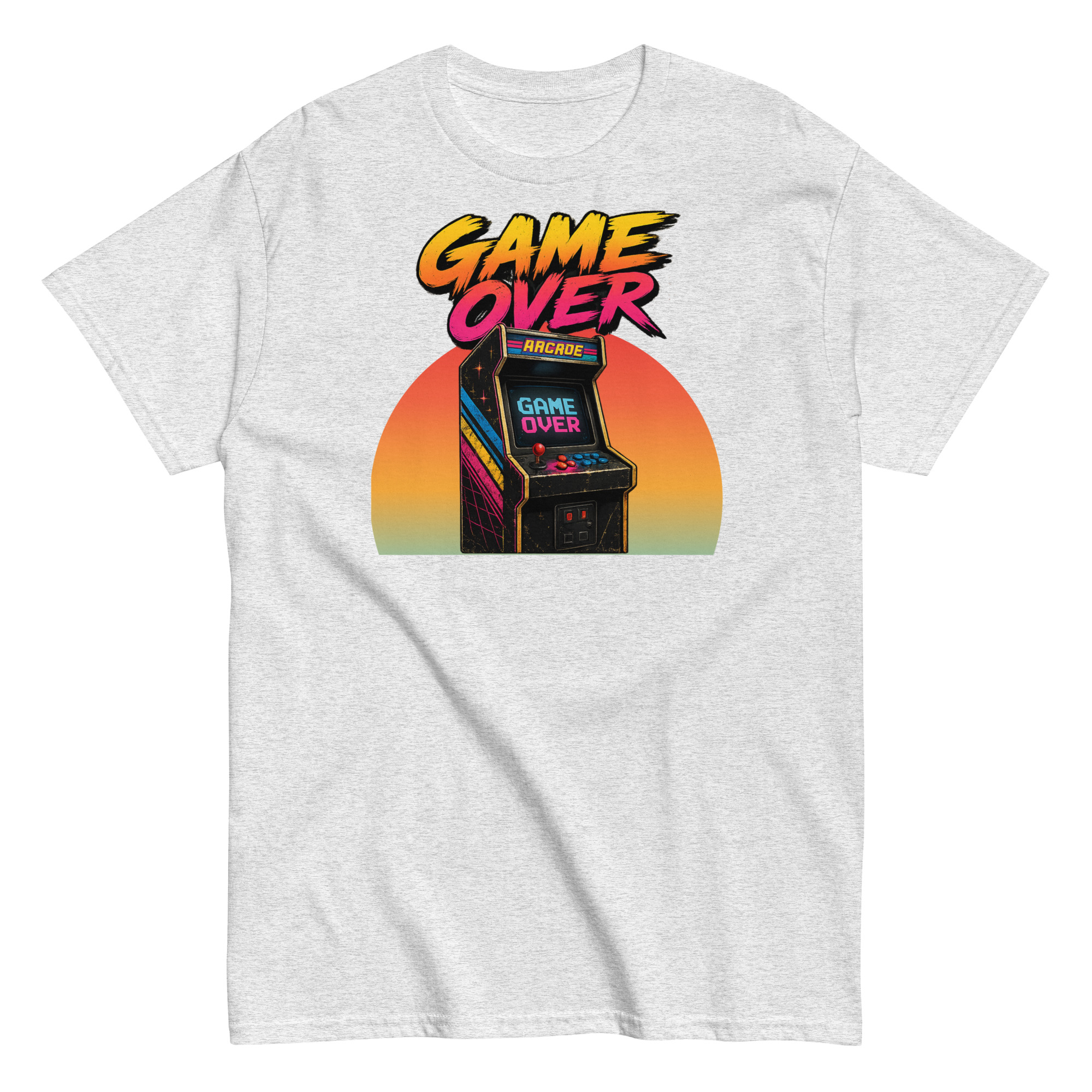 Game Over T-shirt – 1980s style design