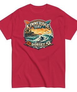Kimmeridge Bay Dorset – Surfing Beach Design T-shirt Surfing in Dorset