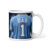 Manchester City Number 1 Dad Mug Fathers Day Dad Birthday Mug