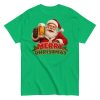 Merry Christmas – Santa Drinking a Beer – T-shirt