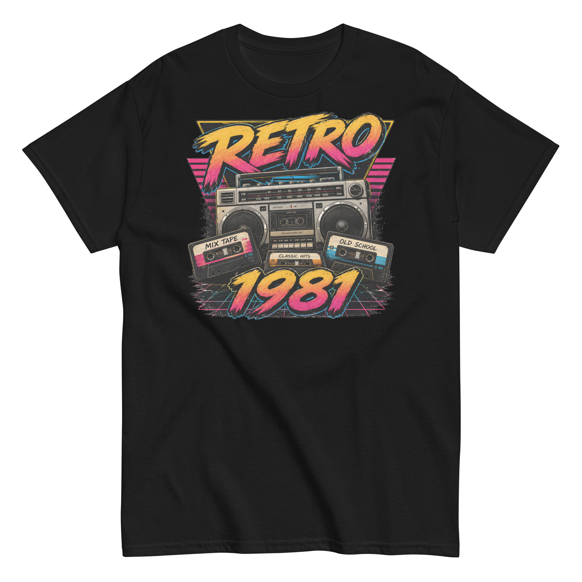 Retro 1981 Men’s T-shirt Birthday Gift