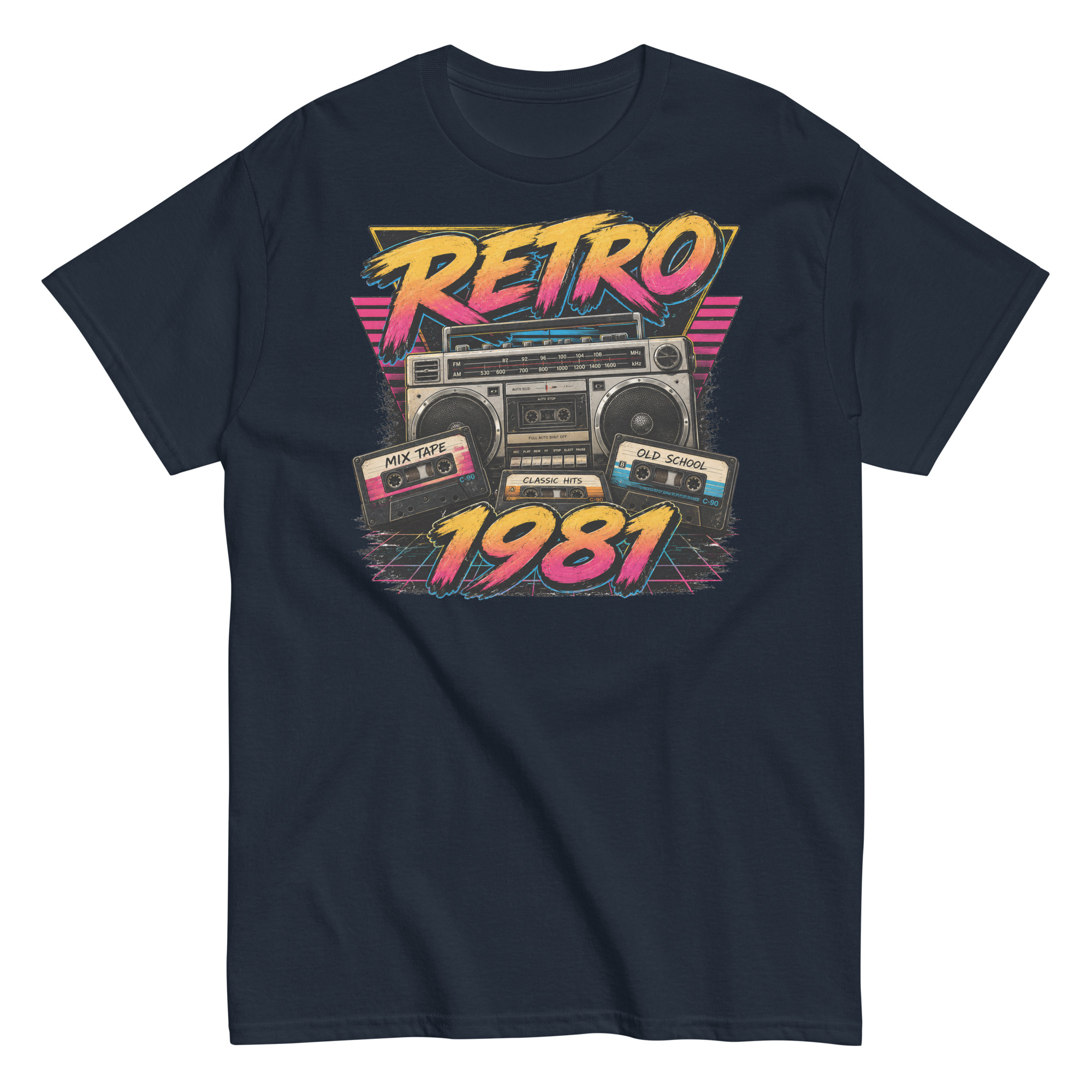 Retro 1981 Men’s T-shirt Birthday Gift