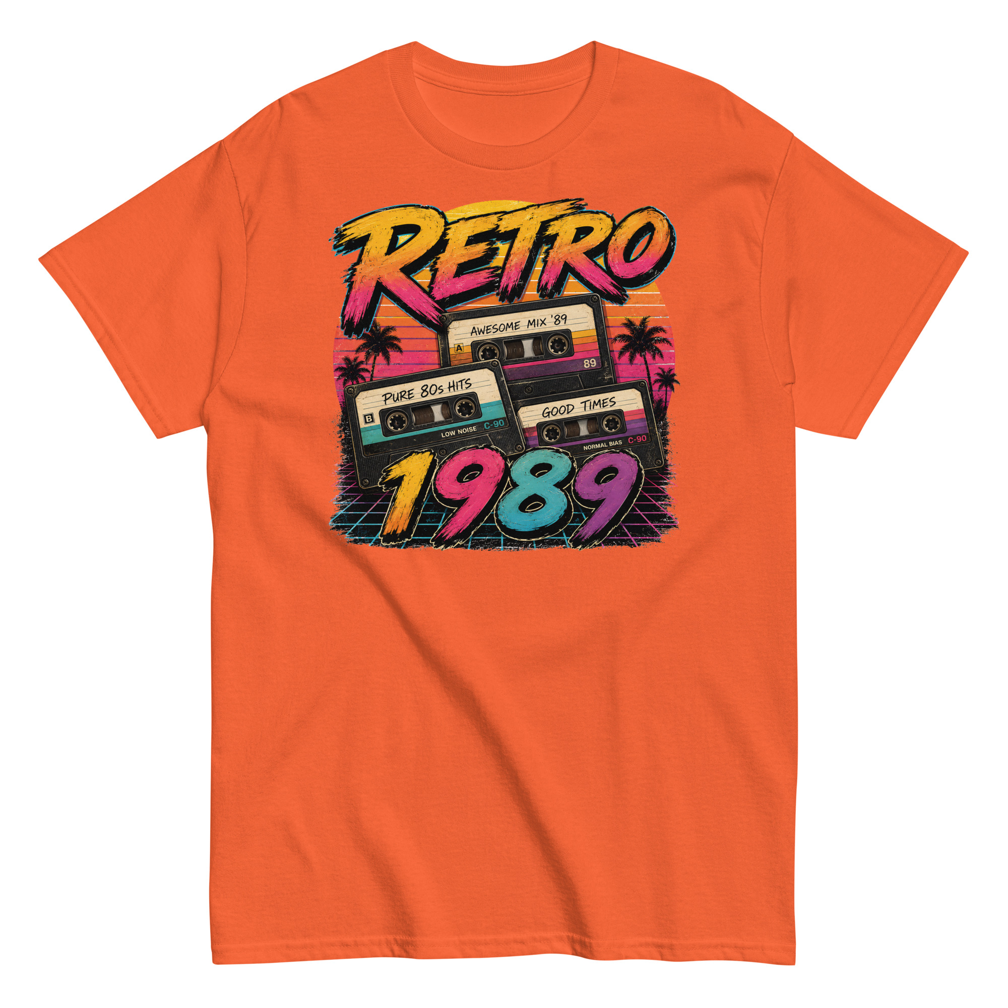 Retro 1989 Men’s T-shirt Birthday Gift