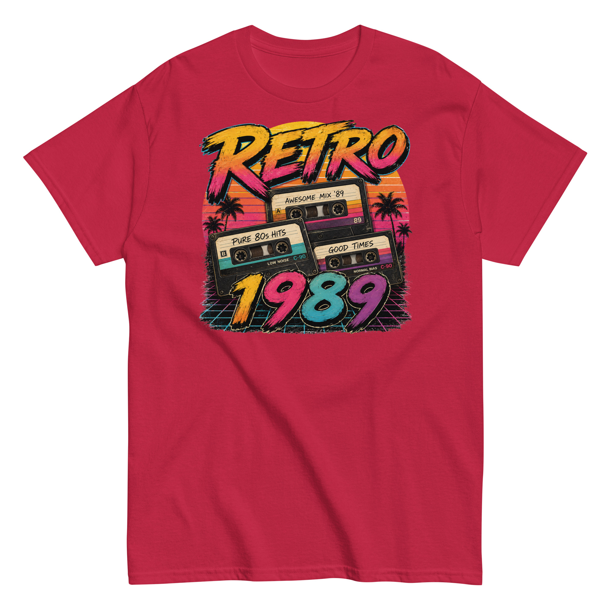 Retro 1989 Men’s T-shirt Birthday Gift
