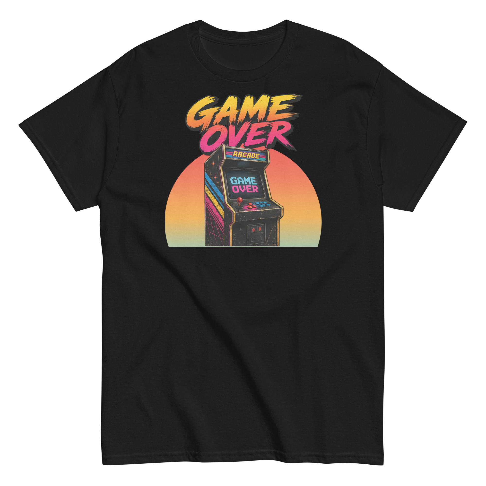 Game Over T-shirt – 1980s style design