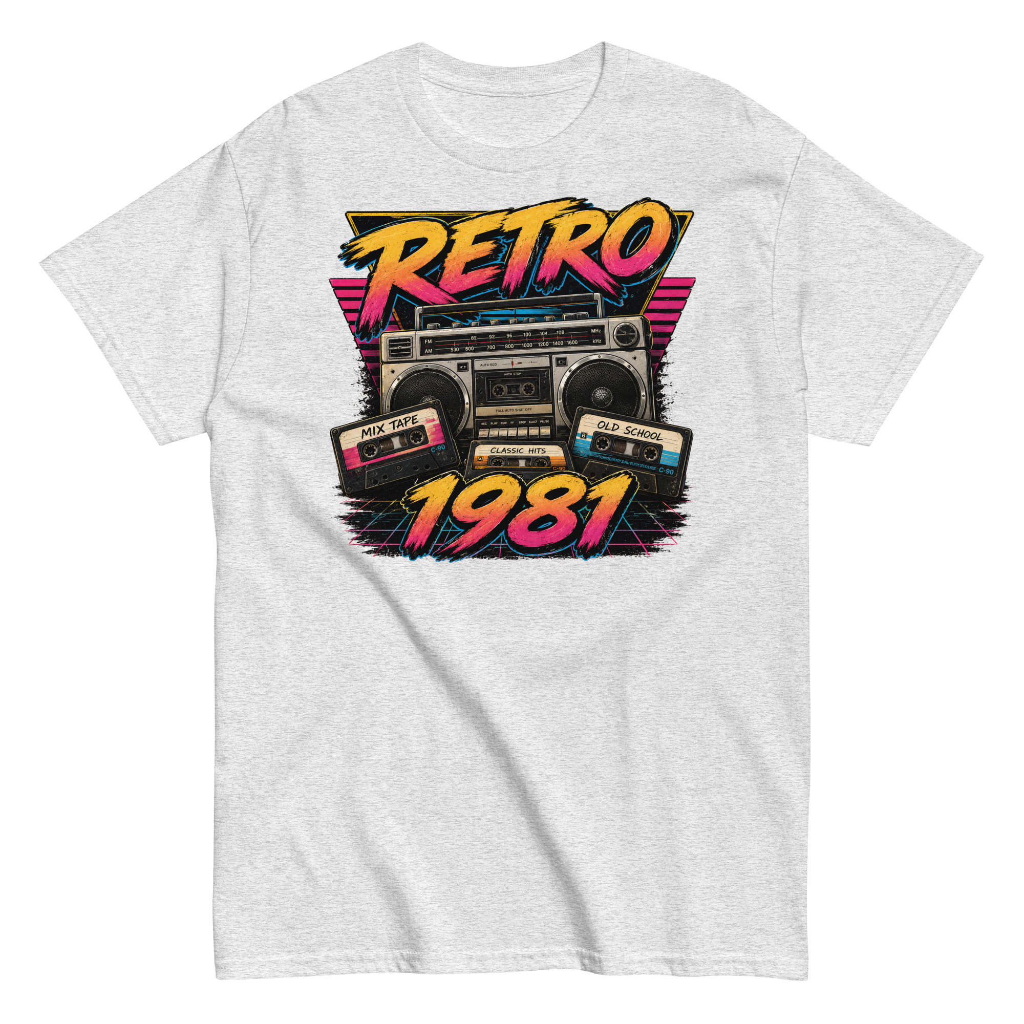 Retro 1981 Men’s T-shirt Birthday Gift