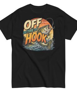 Off The Hook – Fishing T-shirt – Birthday Present for Fishermen