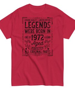 Born In 1972 – All Original Parts Men’s Classic T-Shirt Birthday gift