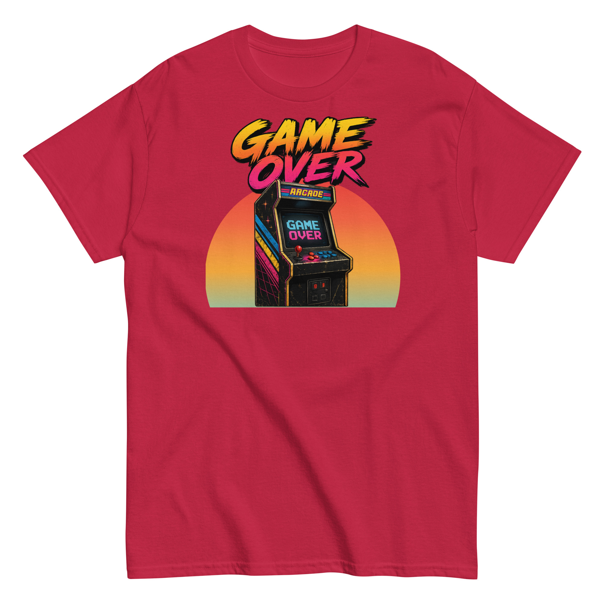 Game Over T-shirt – 1980s style design