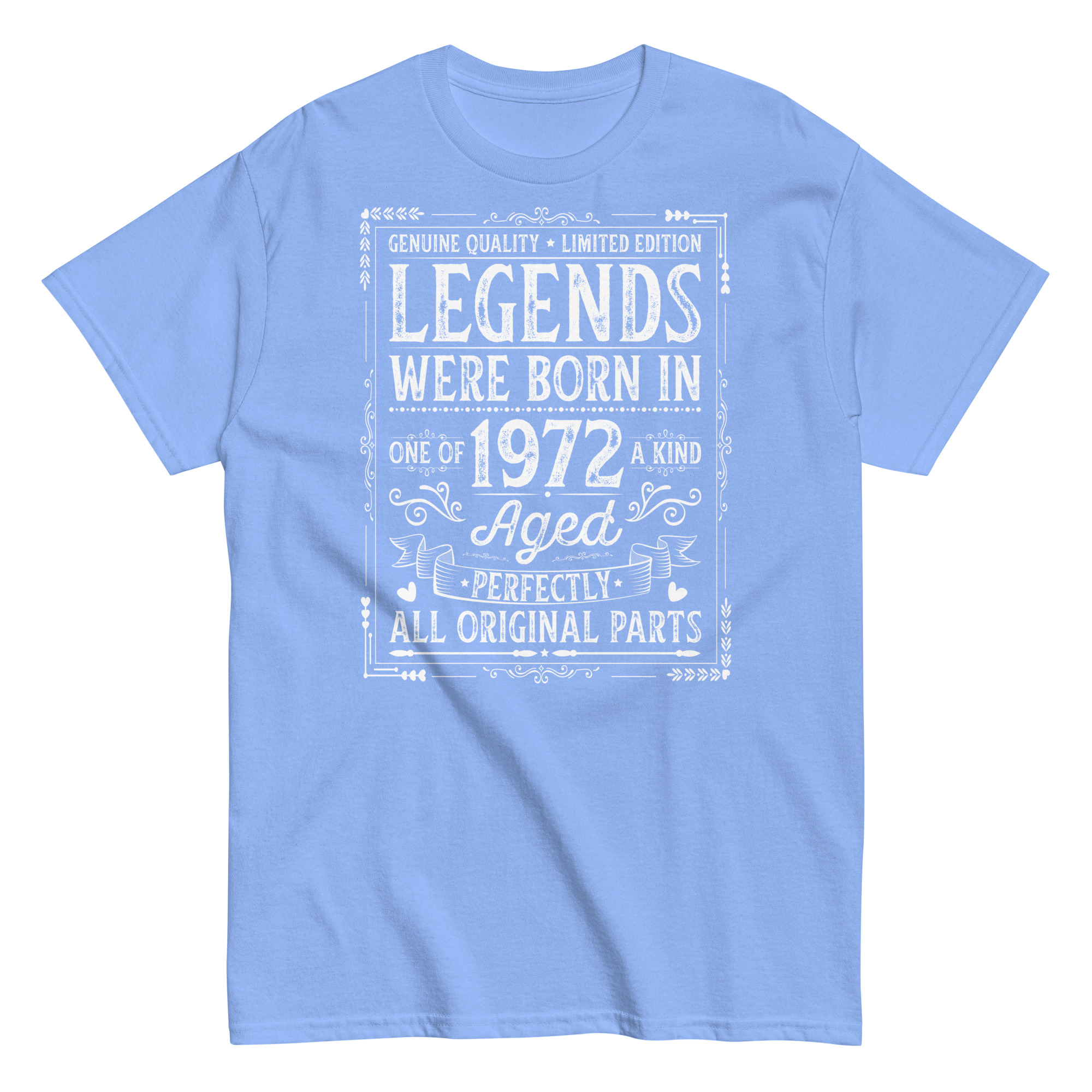 Legends Born in 1972 – All Original Parts Men’s t-shirt