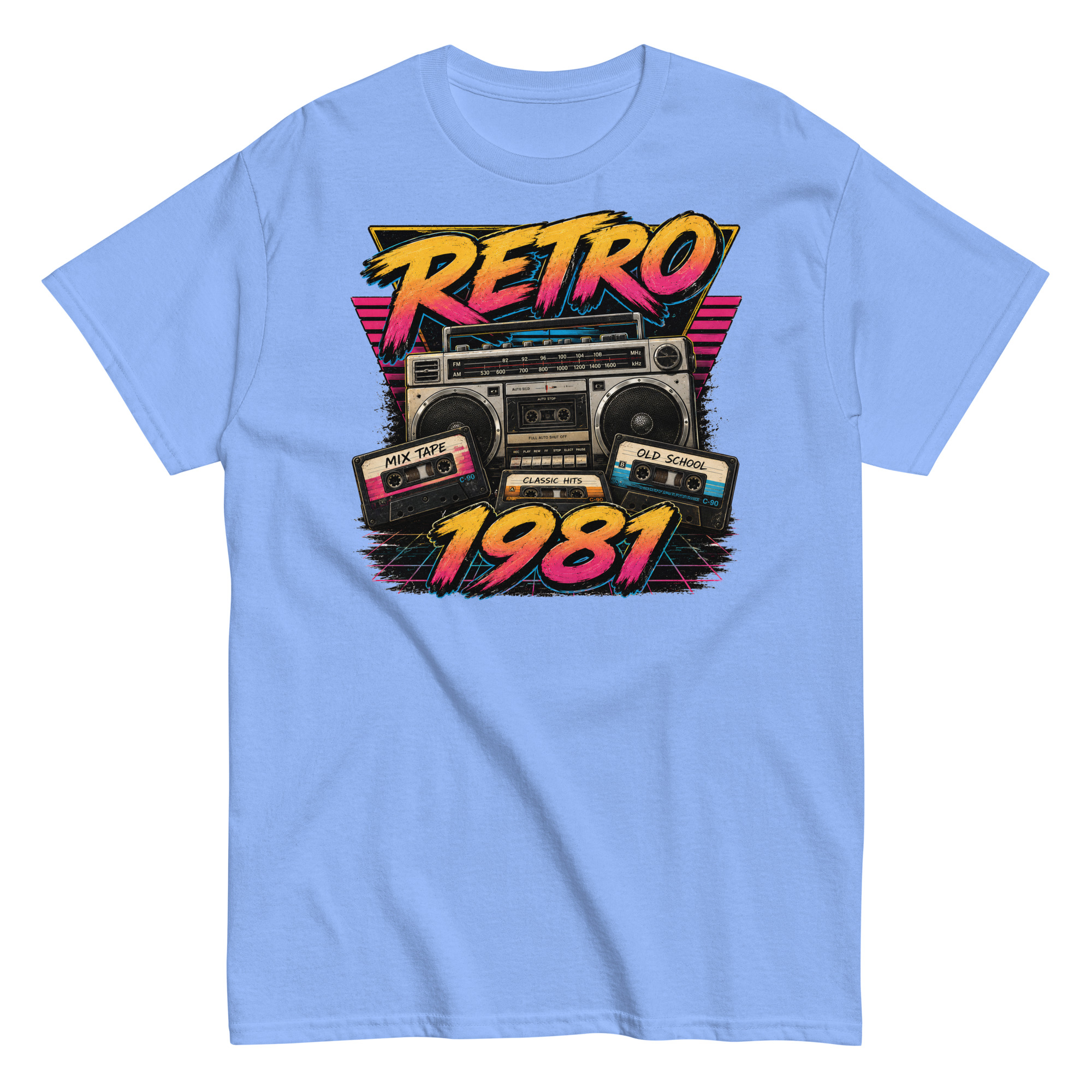 Retro 1981 Men’s T-shirt Birthday Gift