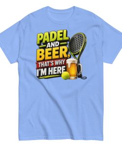 Padel & Beer T-shirt Gifts For Padel Players T-shirt - Image 11