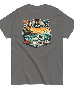 Kimmeridge Bay Dorset – Surfing Beach Design T-shirt Surfing in Dorset