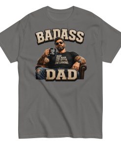 Bad Ass Dad T-shirt Men’s classic tee