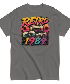 Retro 1989 Men’s T-shirt Birthday Gift