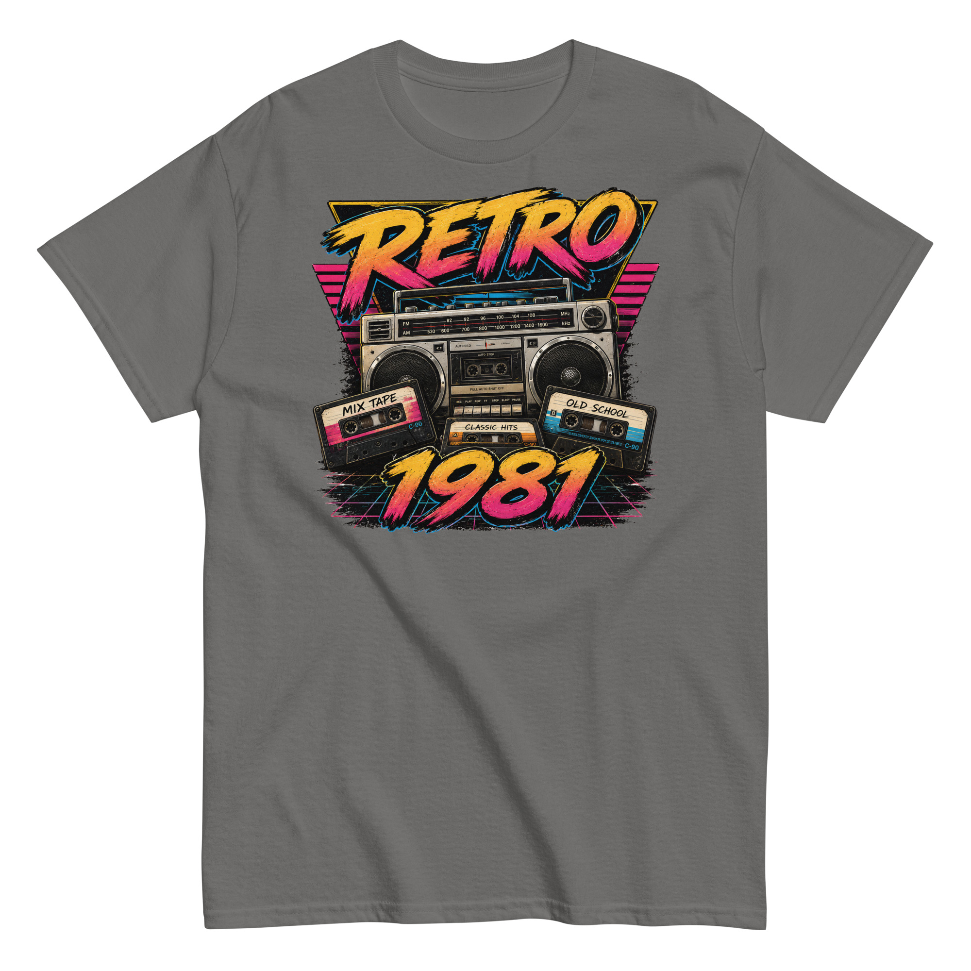 Retro 1981 Men’s T-shirt Birthday Gift
