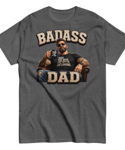 Bad Ass Dad T-shirt Men’s classic tee