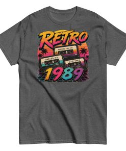 Retro 1989 Men’s T-shirt Birthday Gift