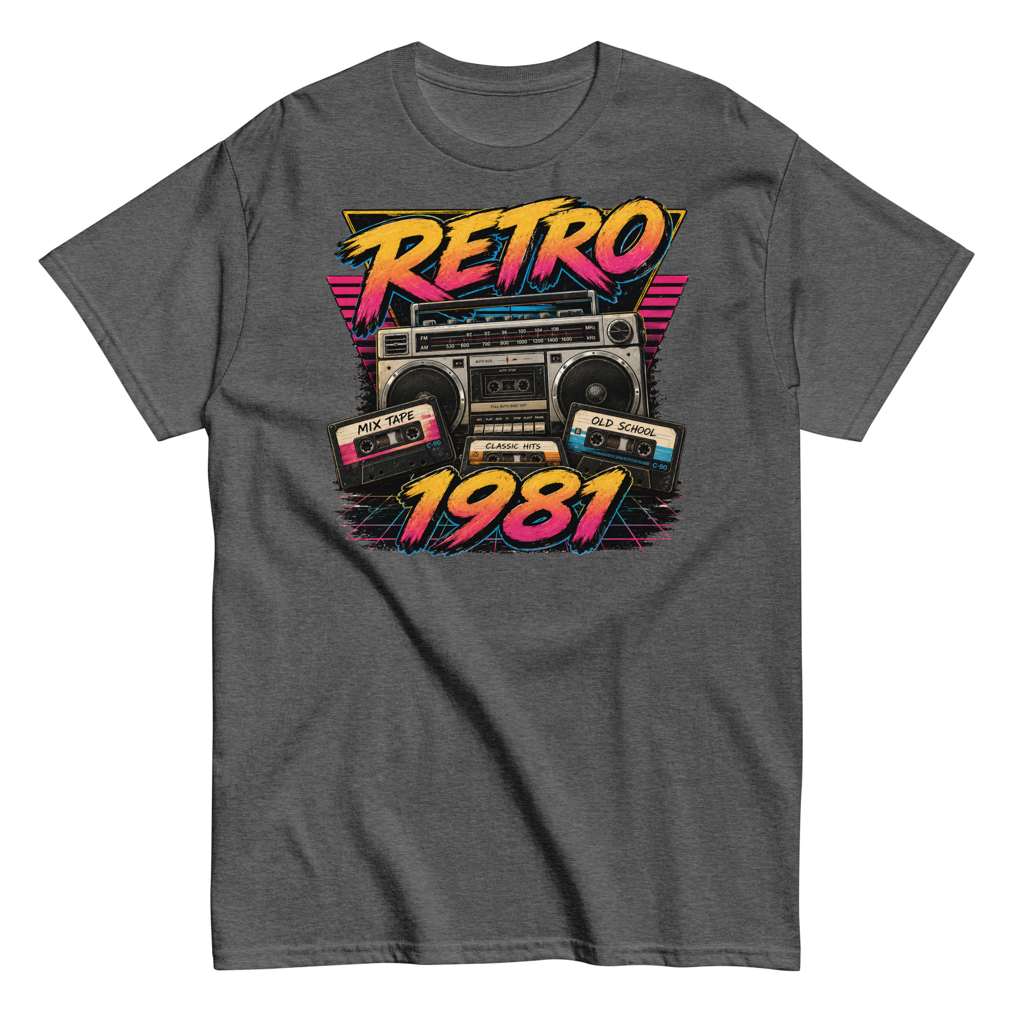 Retro 1981 Men’s T-shirt Birthday Gift