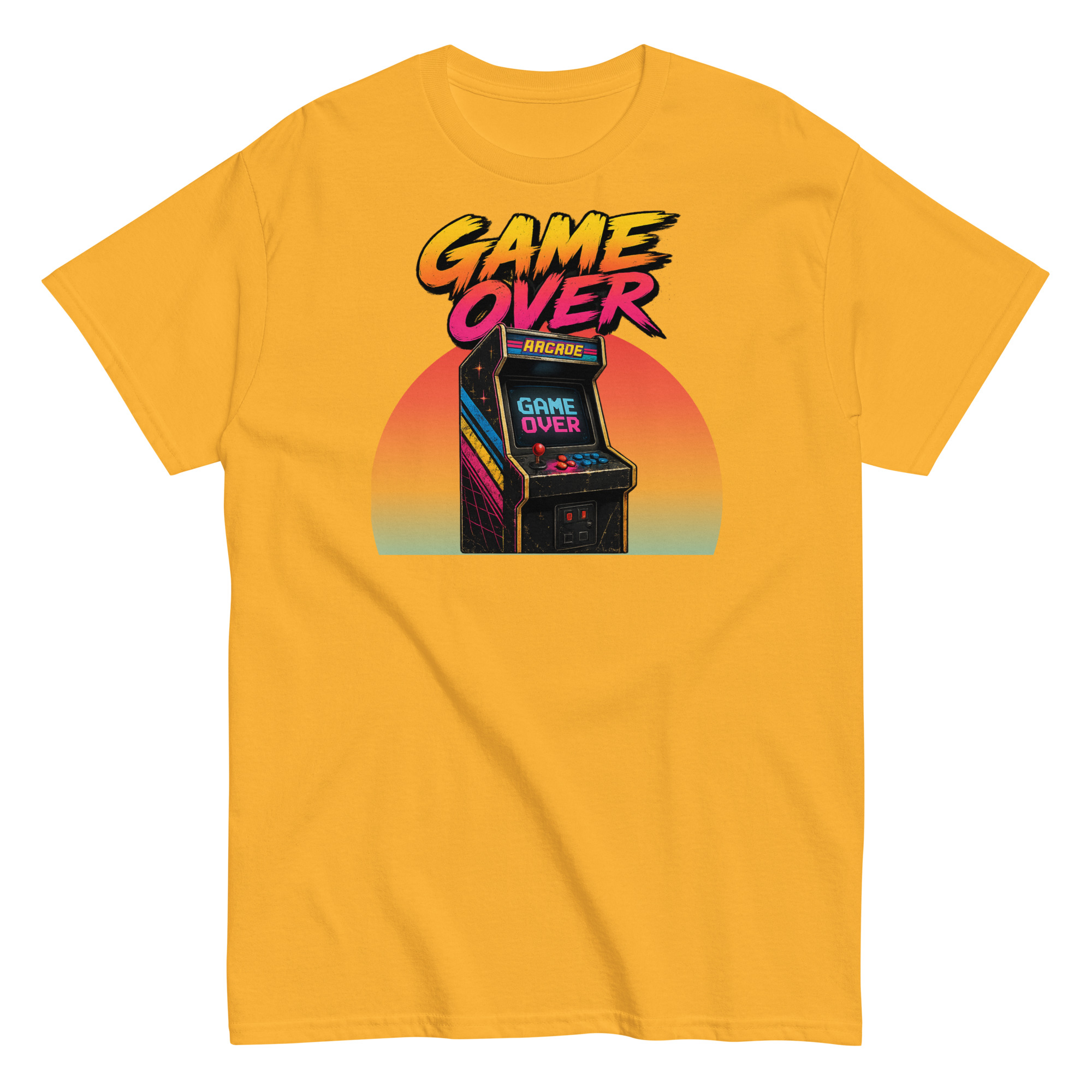 Game Over T-shirt – 1980s style design