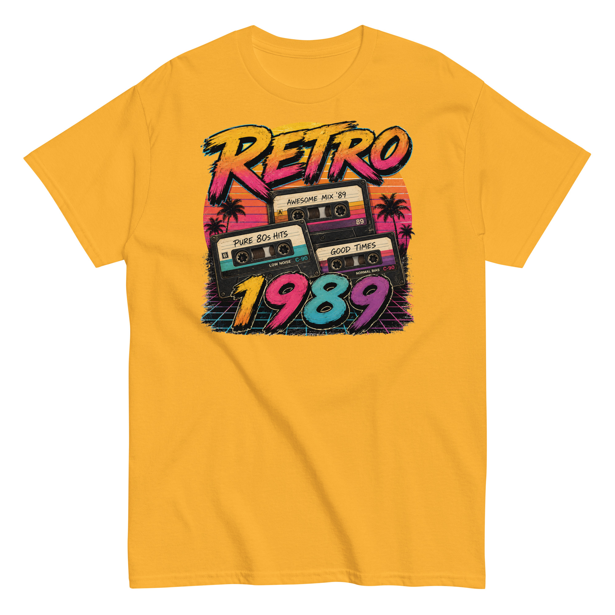 Retro 1989 Men’s T-shirt Birthday Gift