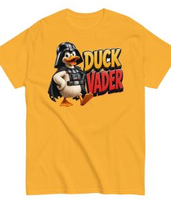 Duck Vader T-shirt – Duck Side of the Force Space Wars