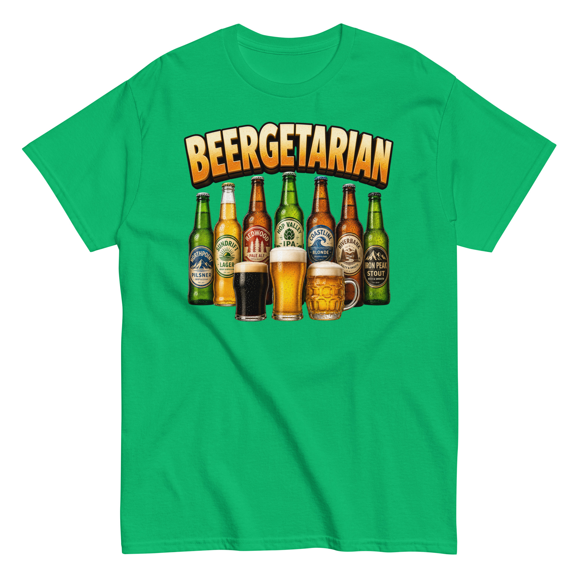 T-shirt For Beer Drinkers Beergertarian Beer Tshirts