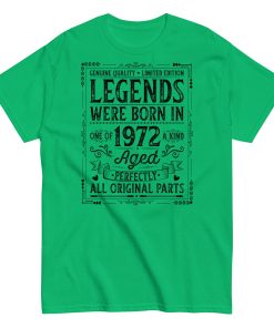 Born In 1972 – All Original Parts Men’s Classic T-Shirt Birthday gift