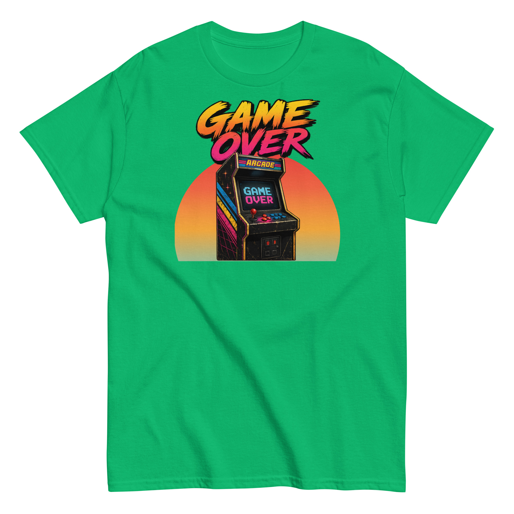Game Over T-shirt – 1980s style design