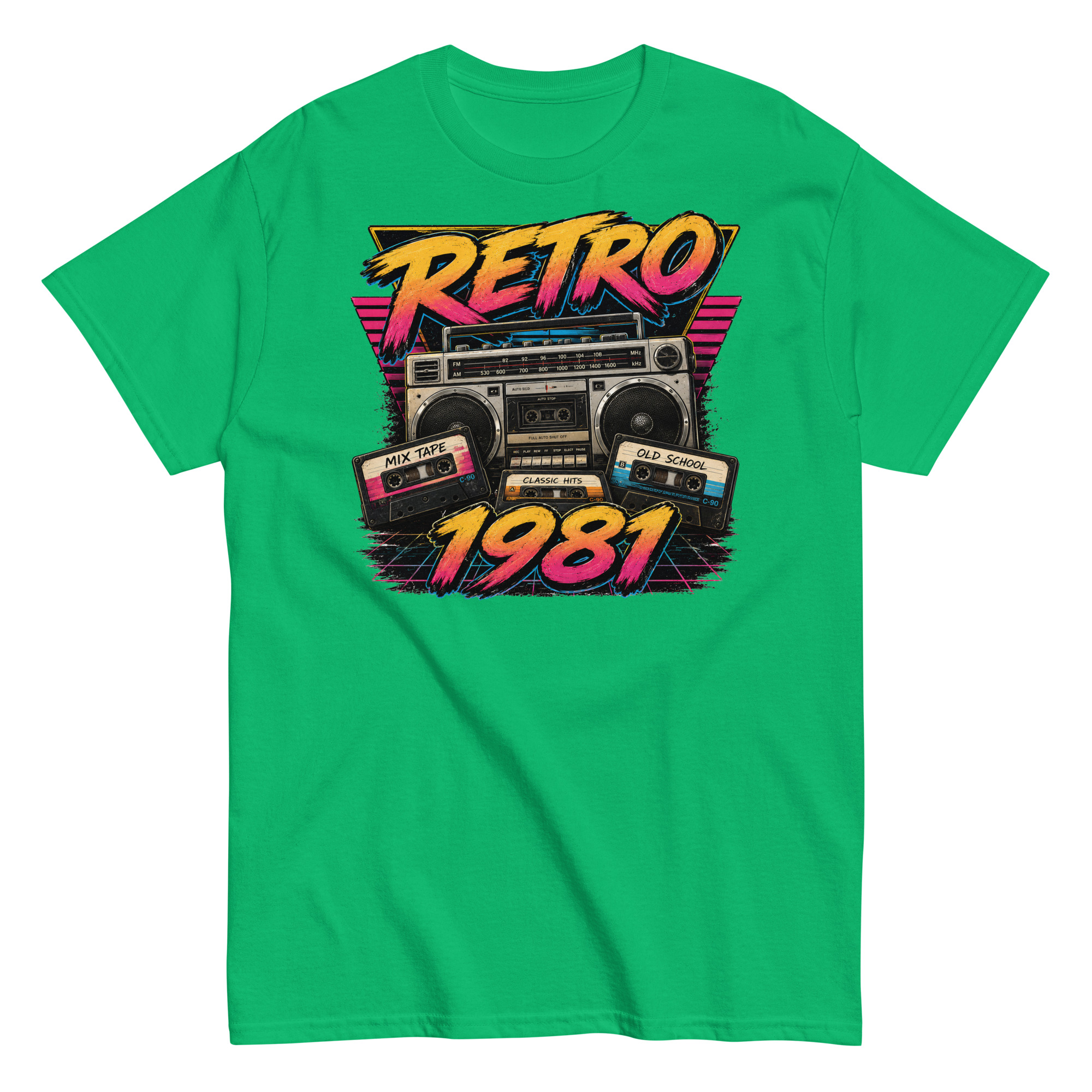 Retro 1981 Men’s T-shirt Birthday Gift