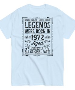 Born In 1972 – All Original Parts Men’s Classic T-Shirt Birthday gift
