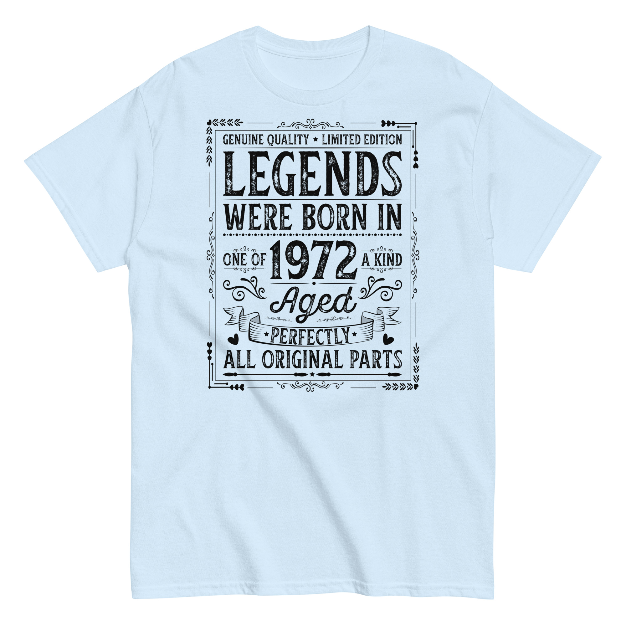 Born In 1972 – All Original Parts Men’s Classic T-Shirt Birthday gift