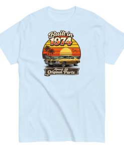 Built in 1974 Classic T-shirt Retro Car Design