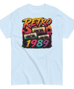 Retro 1989 Men’s T-shirt Birthday Gift