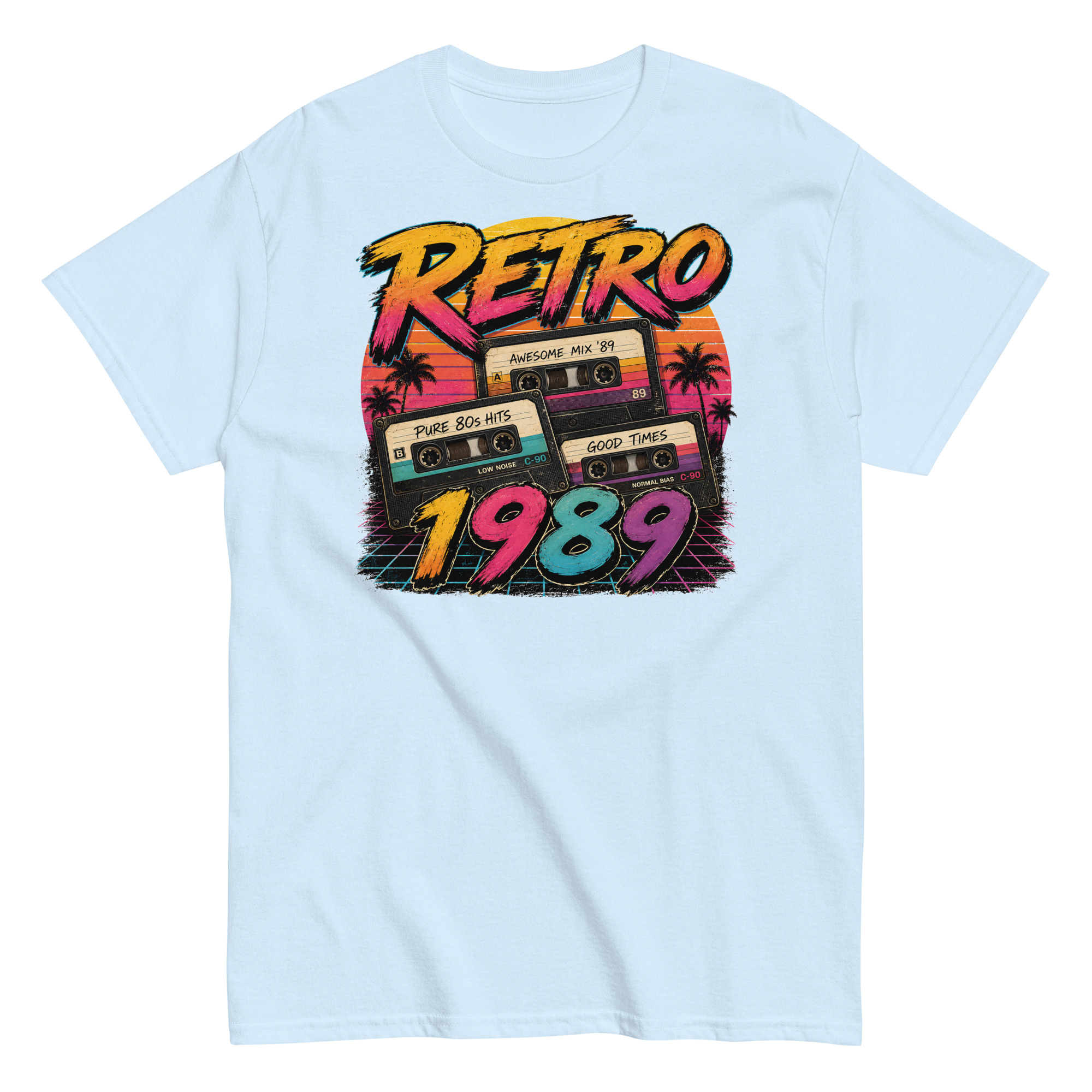 Retro 1989 Men’s T-shirt Birthday Gift