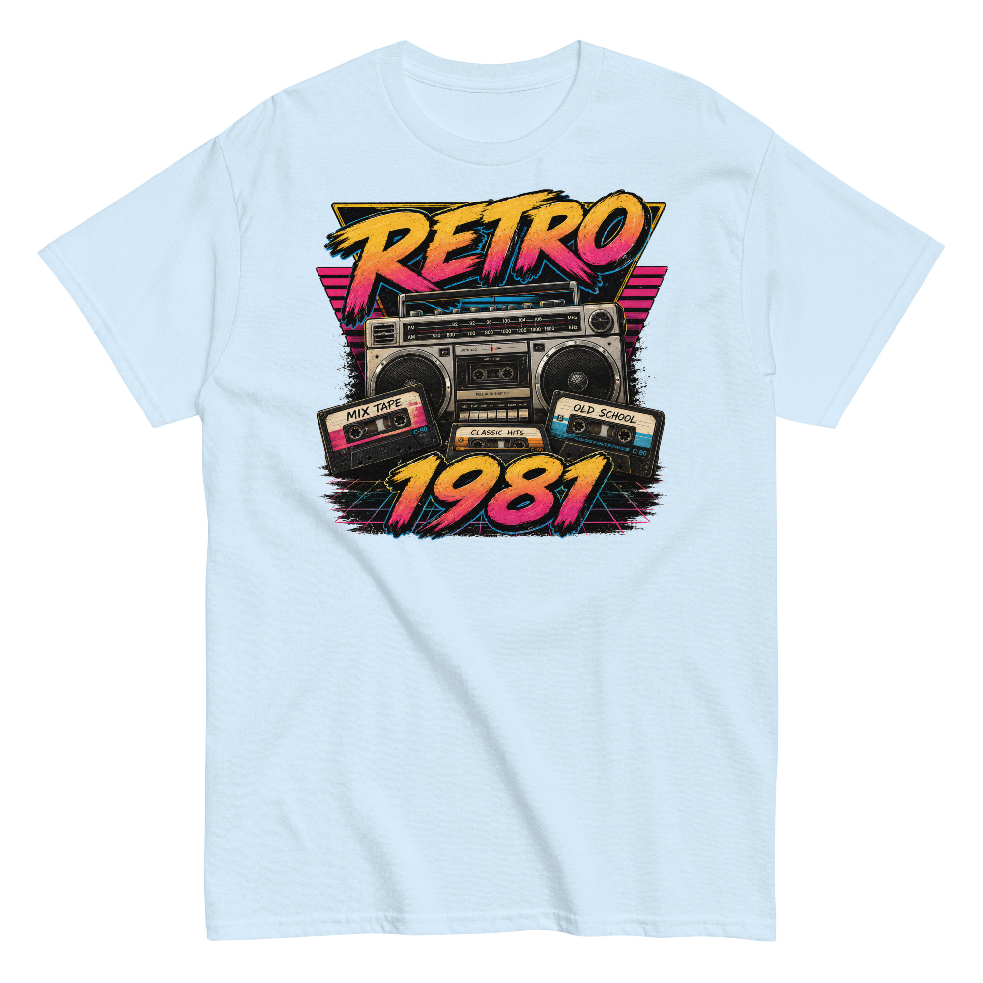 Retro 1981 Men’s T-shirt Birthday Gift
