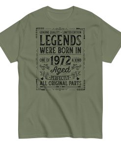Born In 1972 – All Original Parts Men’s Classic T-Shirt Birthday gift