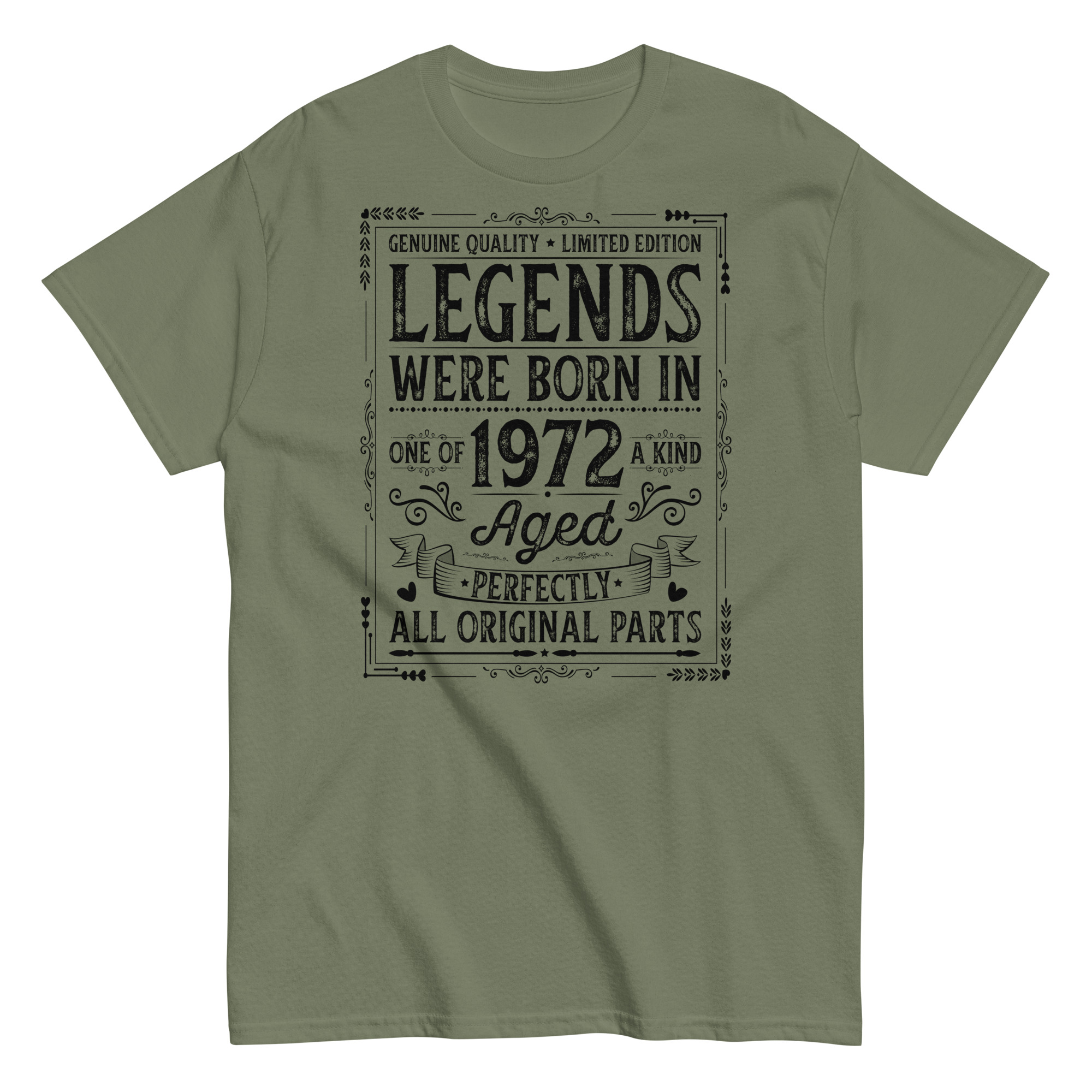 Born In 1972 – All Original Parts Men’s Classic T-Shirt Birthday gift