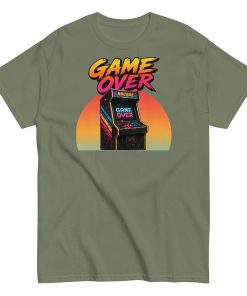 Game Over T-shirt – 1980s style design