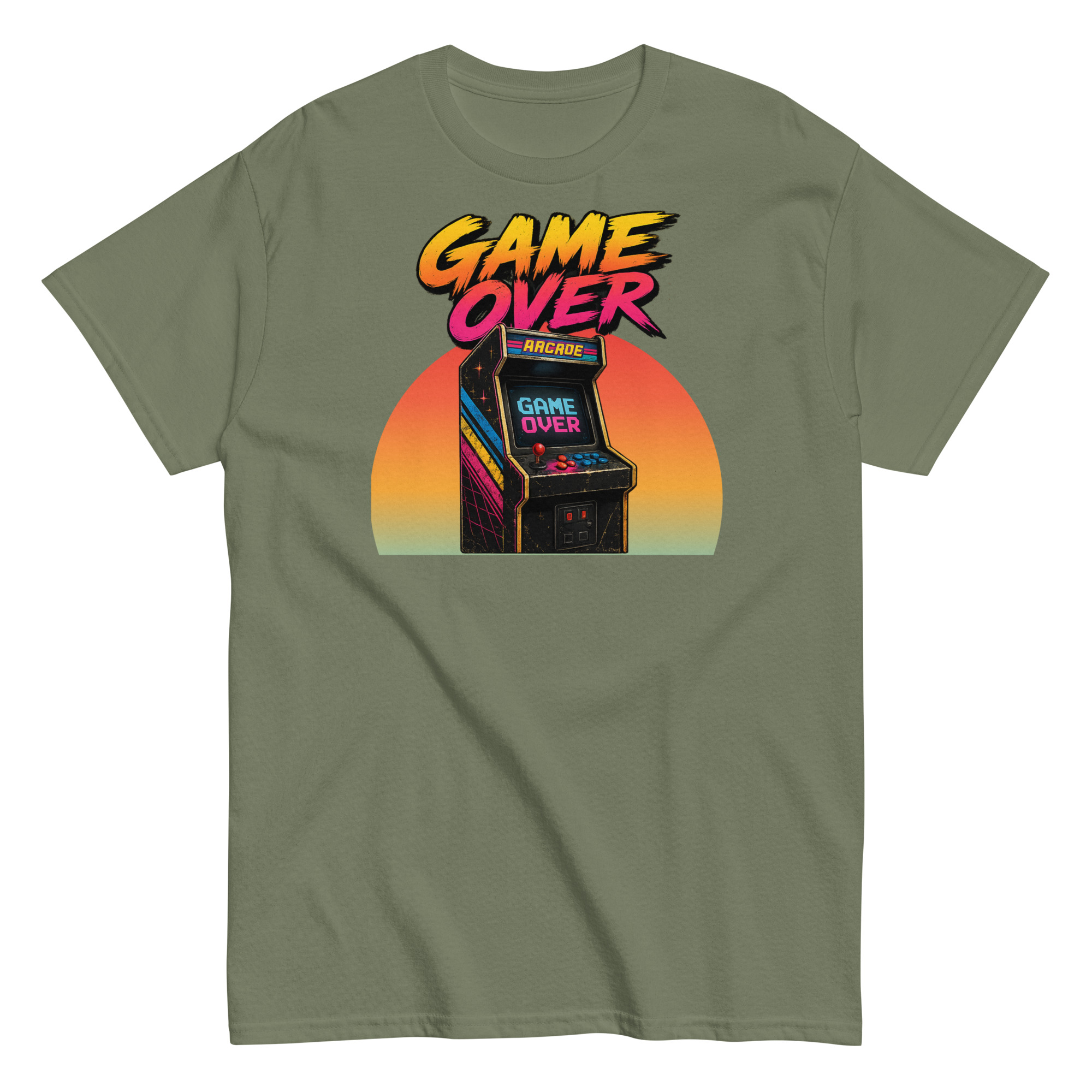 Game Over T-shirt – 1980s style design