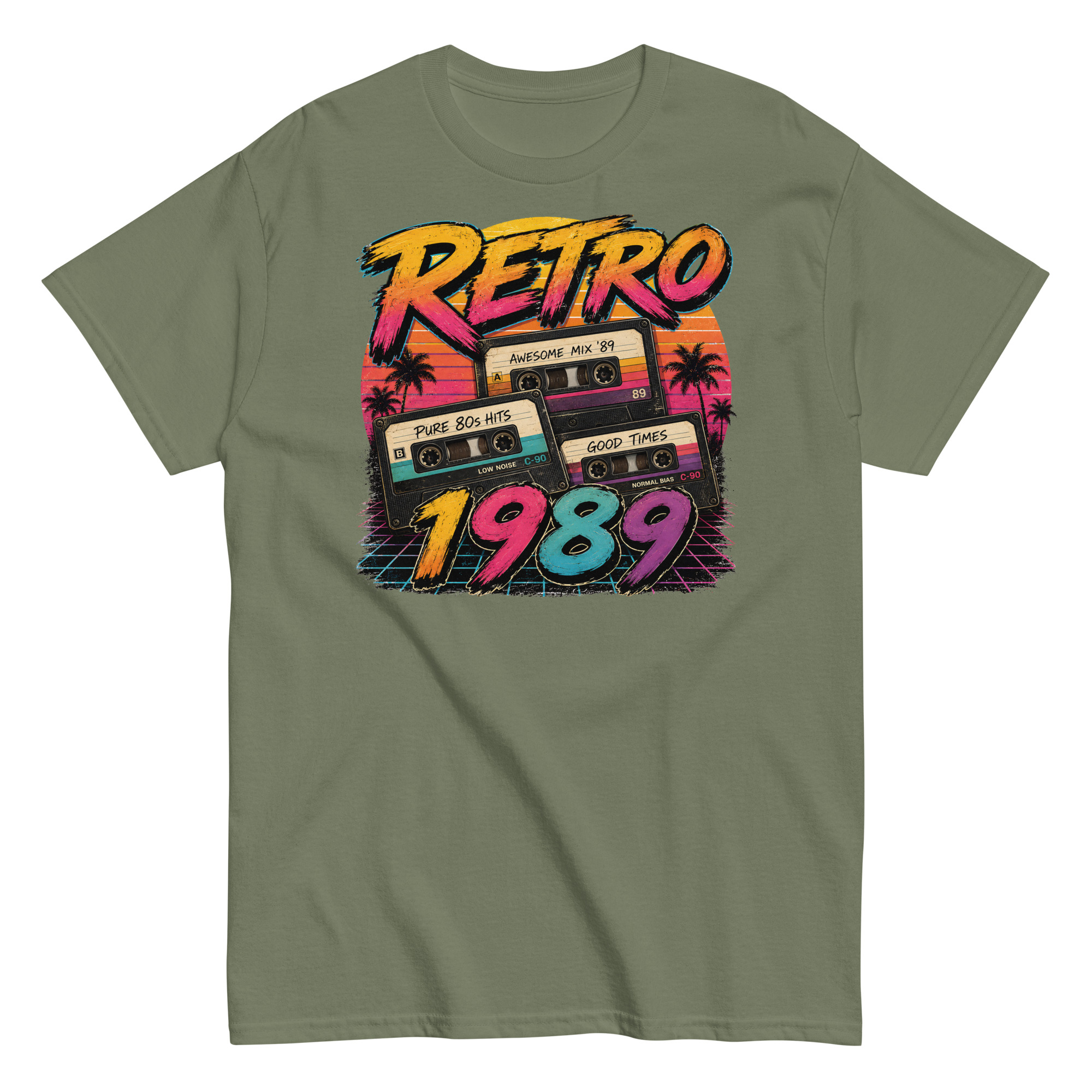 Retro 1989 Men’s T-shirt Birthday Gift