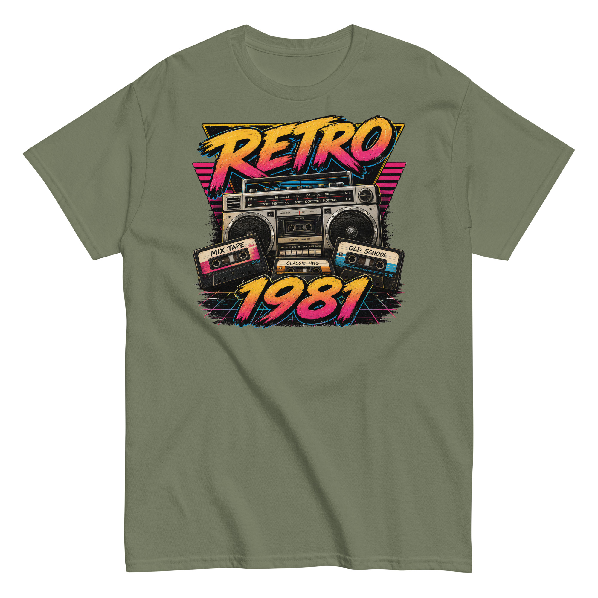 Retro 1981 Men’s T-shirt Birthday Gift