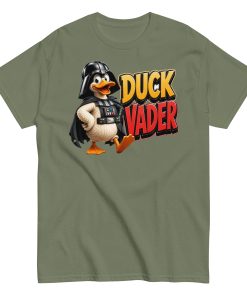 Duck Vader T-shirt – Duck Side of the Force Space Wars