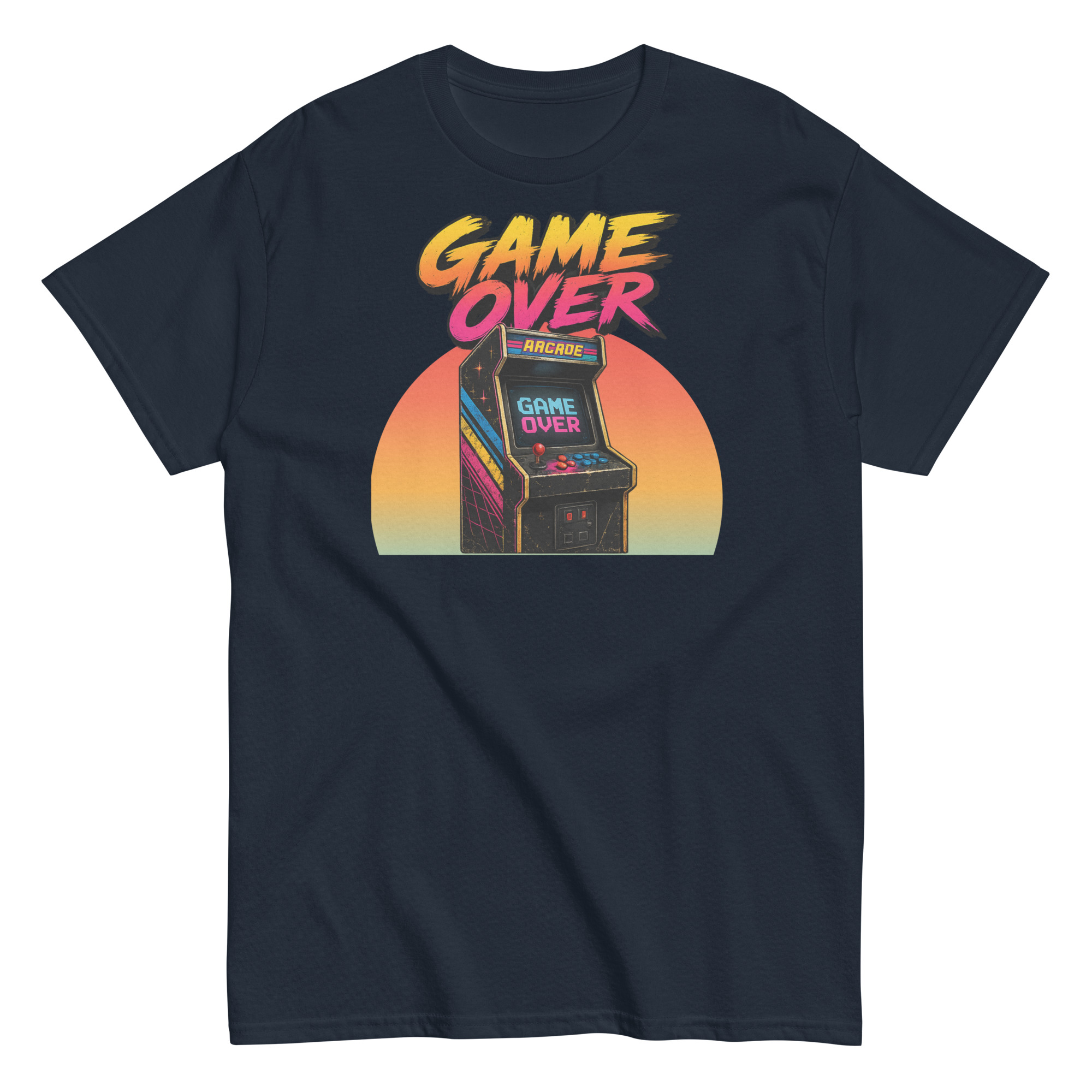 Game Over T-shirt – 1980s style design