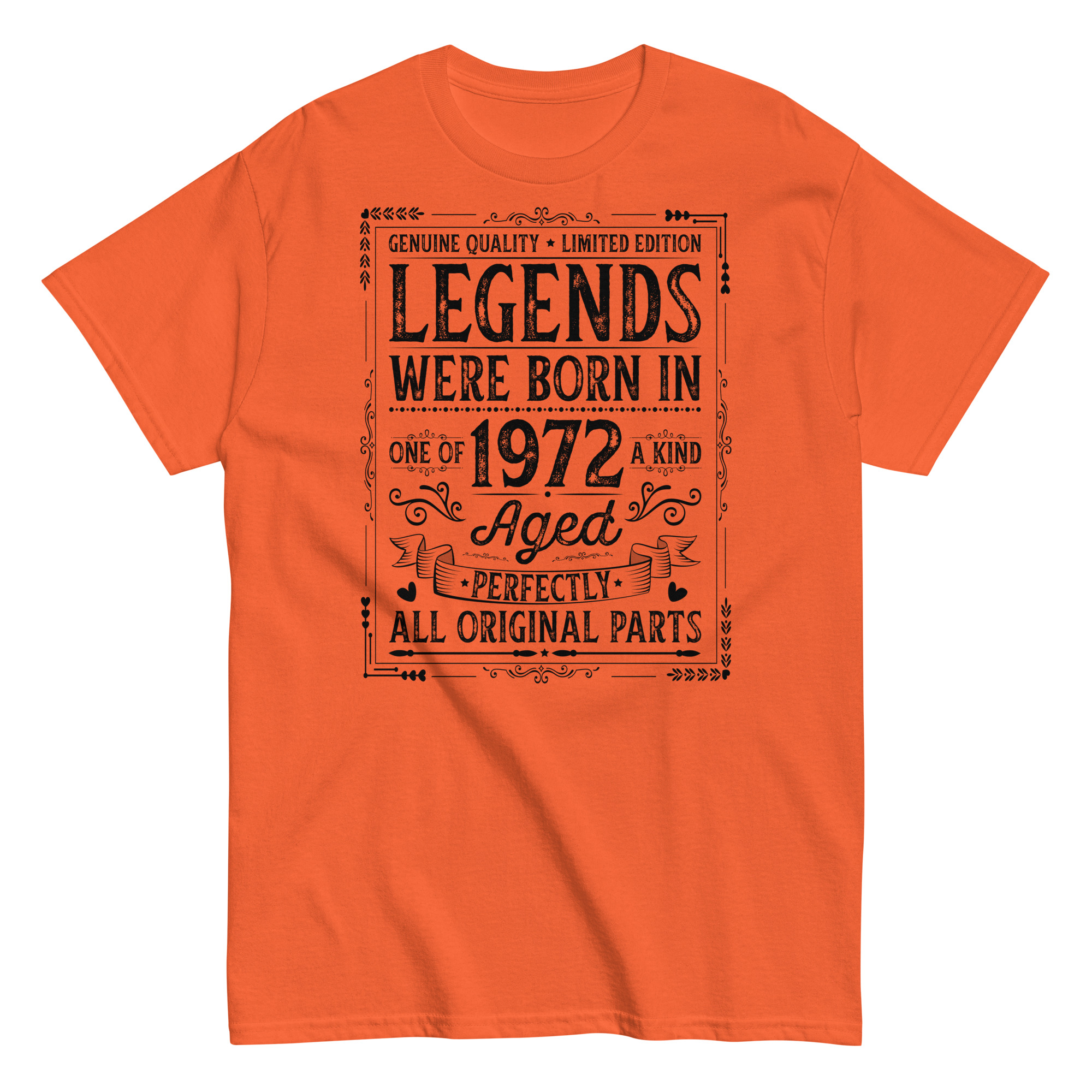 Born In 1972 – All Original Parts Men’s Classic T-Shirt Birthday gift