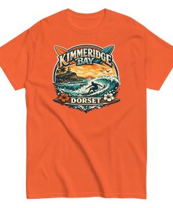 Kimmeridge Bay Dorset – Surfing Beach Design T-shirt Surfing in Dorset